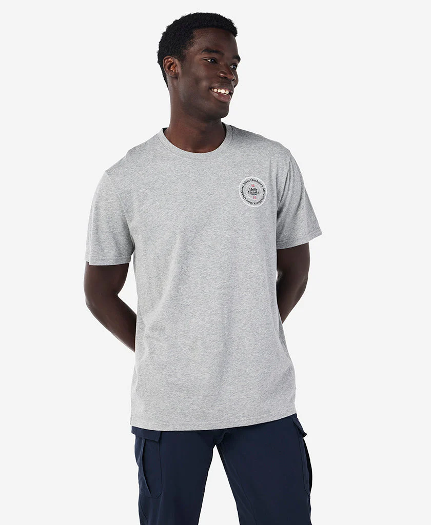 ALIVE OUTDOORS T-SHIRT, Grey Melange - Image 2