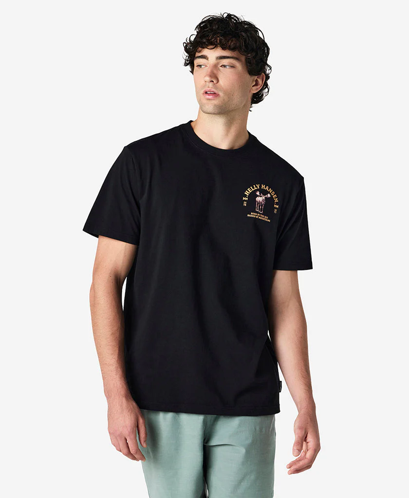 ANTLERS T-SHIRT, Black