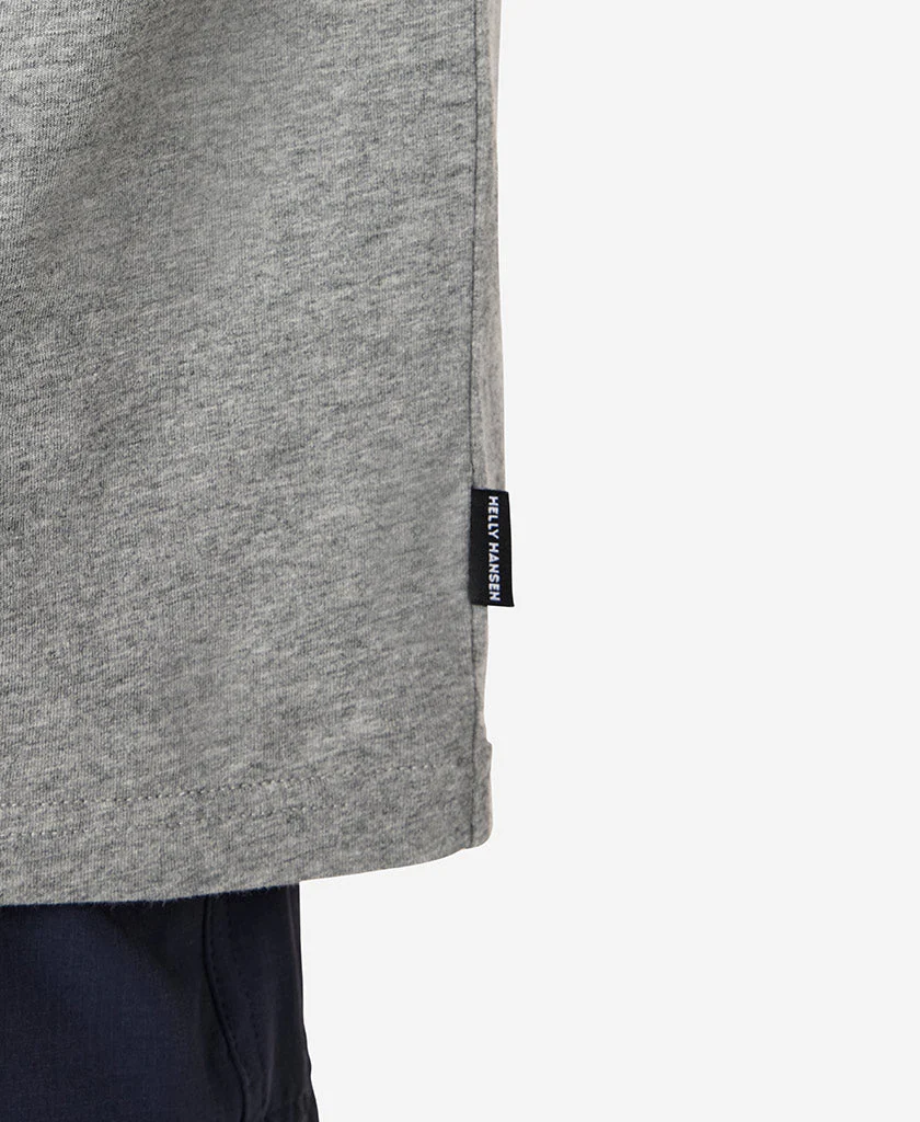 BEAM T-SHIRT, Grey Melange - Image 4