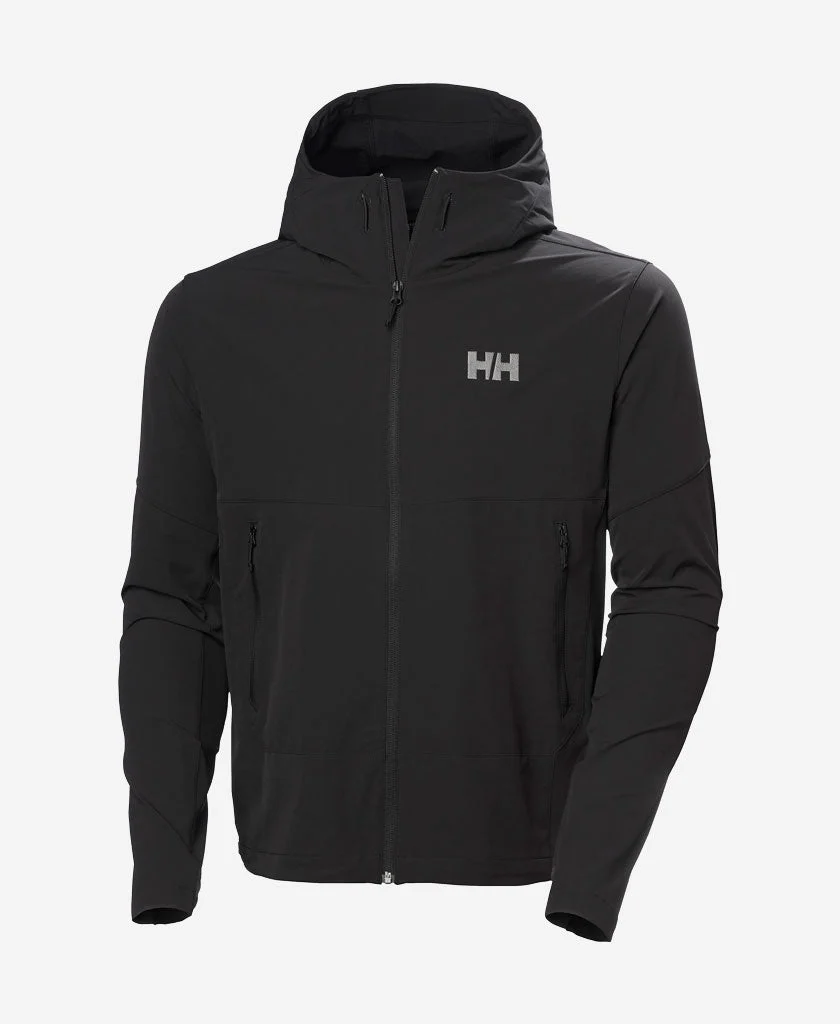 BLAZE SOFTSHELL HOOD, Black - Image 5