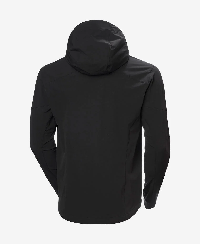 BLAZE SOFTSHELL HOOD, Black - Image 6