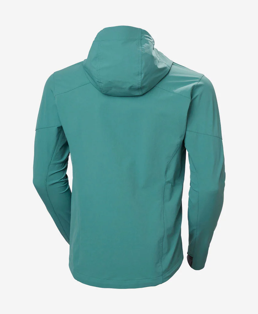 BLAZE SOFTSHELL HOOD, Opal Green - Image 6