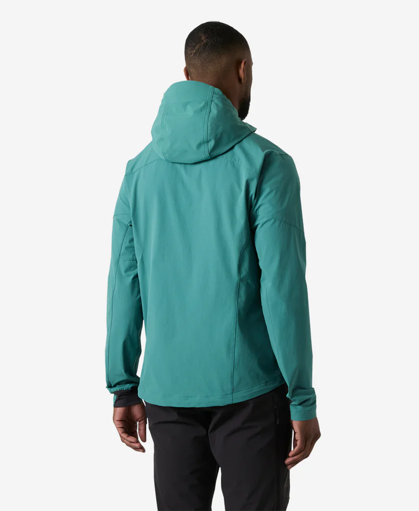 BLAZE SOFTSHELL HOOD, Opal Green - Image 7