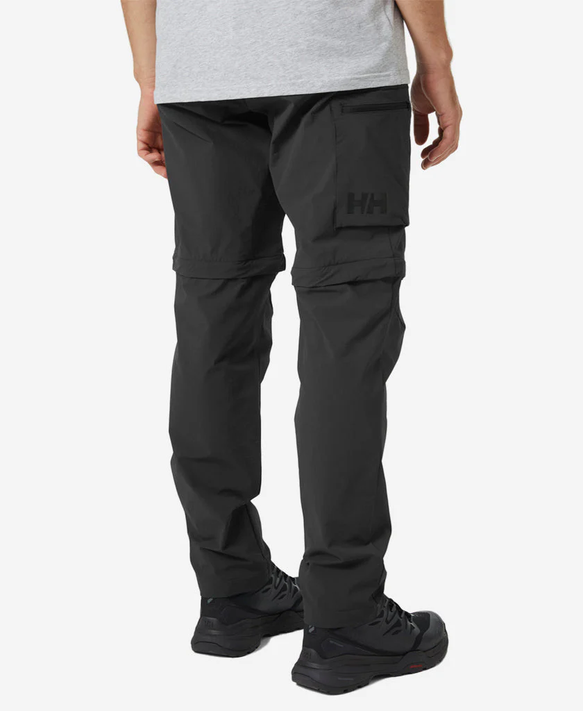 BRONO SOFTSHELL ZIP OFF PANT, Ebony - Image 2