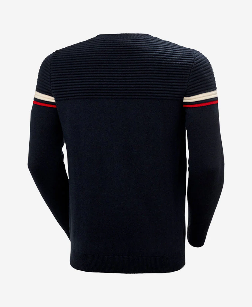 CARV KNITTED SWEATER, Navy - Image 2