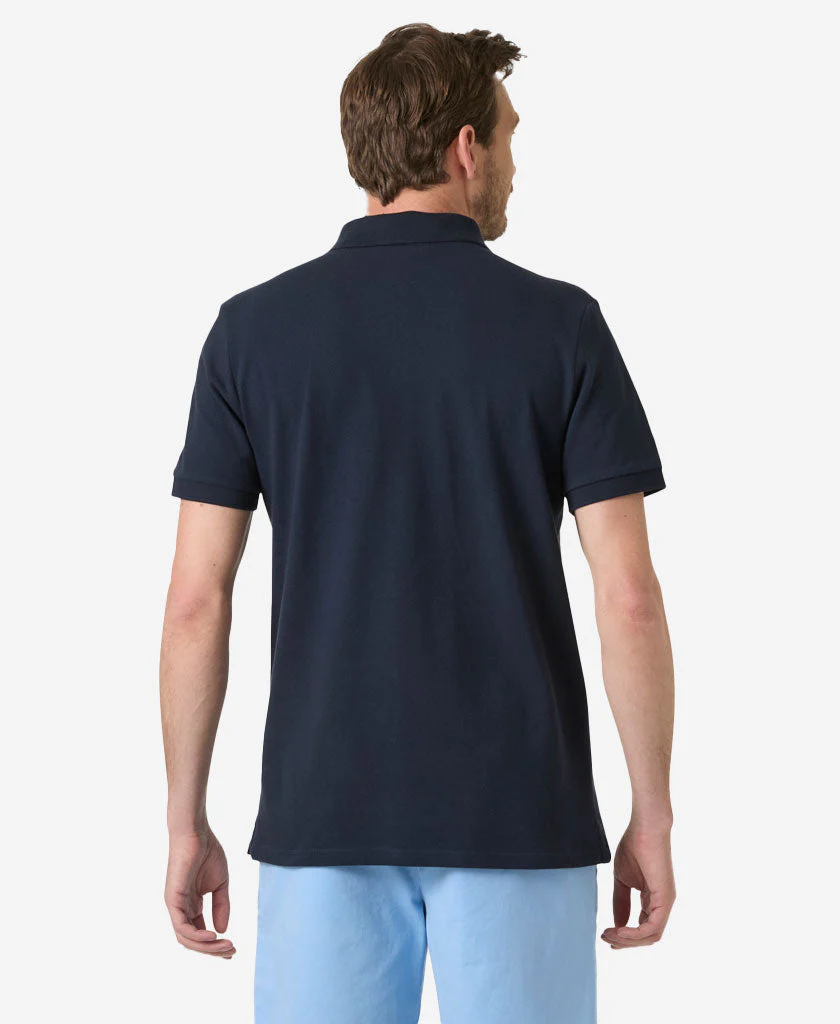 CREW POLO PIQUE, Navy - Image 2