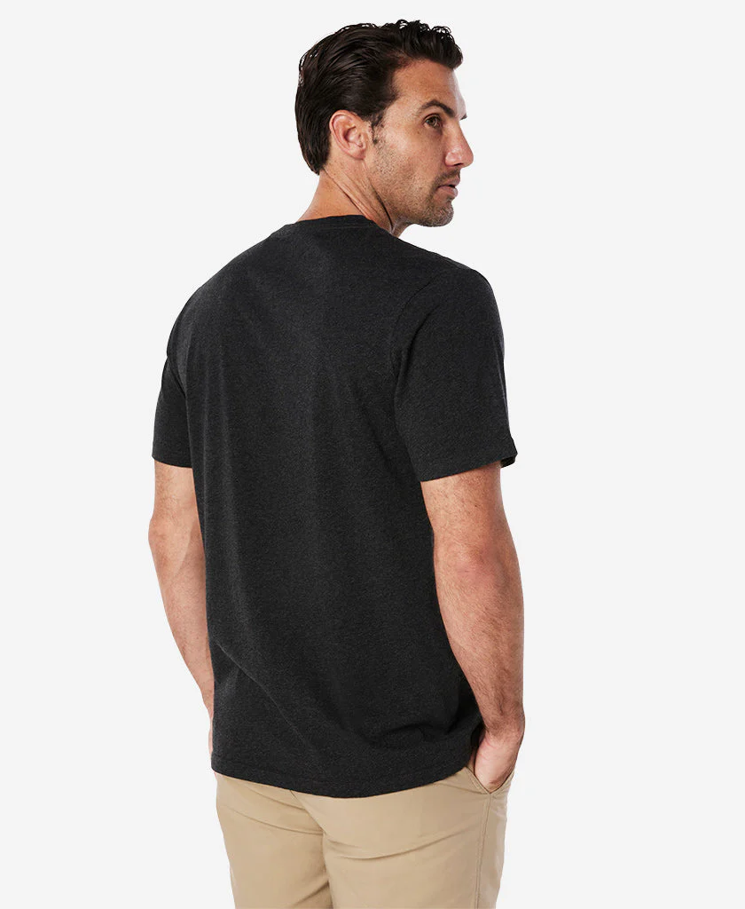 CREW T-SHIRT, Ebony Melange - Image 3