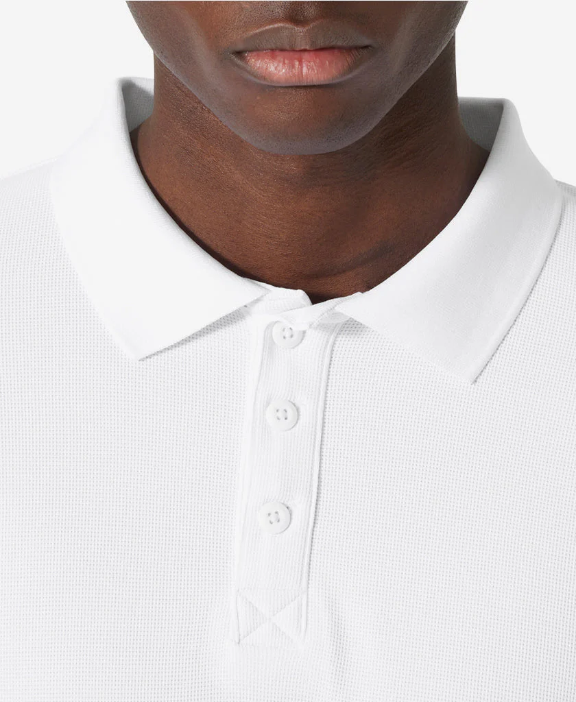CREWLINE LS POLO, White - Image 3