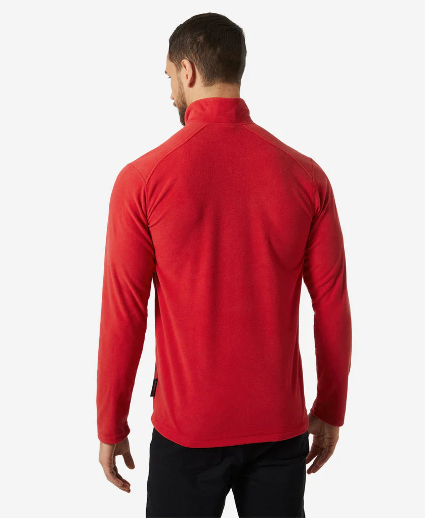 DAYBREAKER 1/2 ZIP FLEECE, 163 Red - Image 2