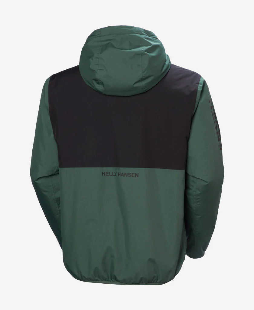 ERVIK INS RAIN JACKET, Jungle Green - Image 6