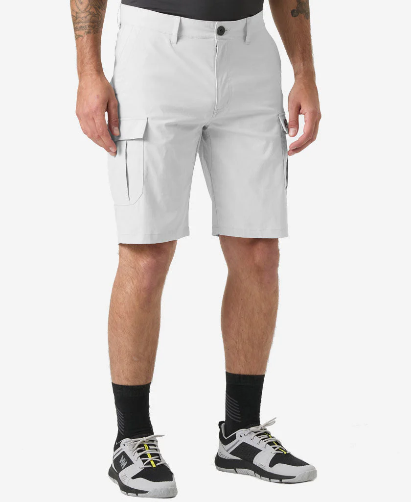HH QD CARGO SHORTS 11", Grey Fog