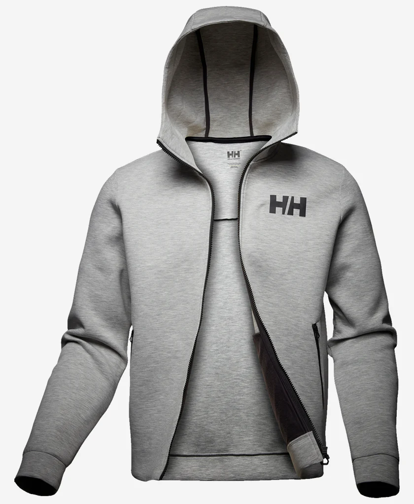 HP OCEAN FZ JACKET 2.0, Grey Melange - Image 6