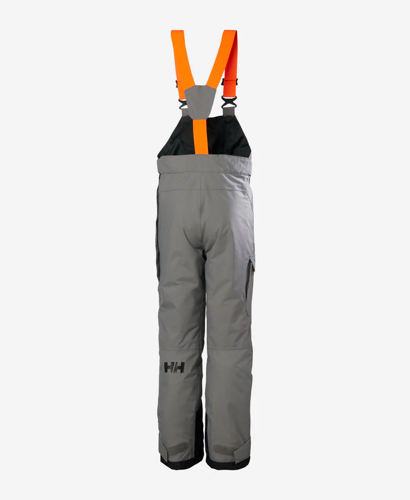 JR SUMMIT BIB PANT, Concrete - Image 4