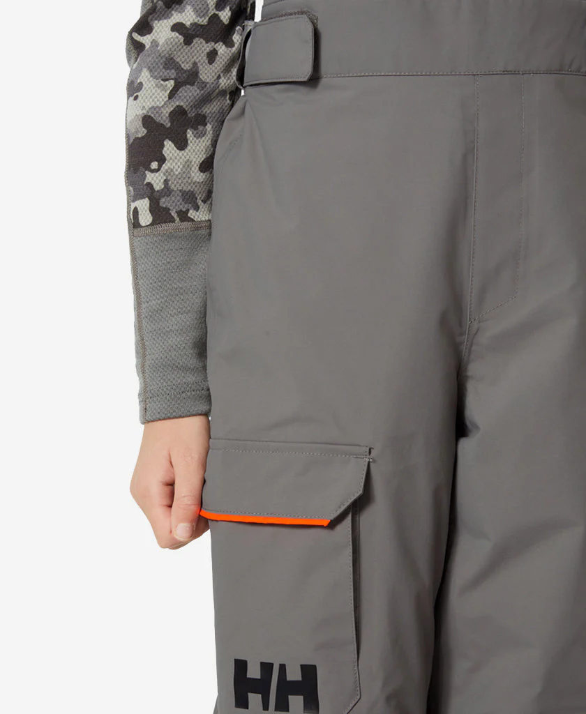 JR SUMMIT BIB PANT, Concrete - Image 5