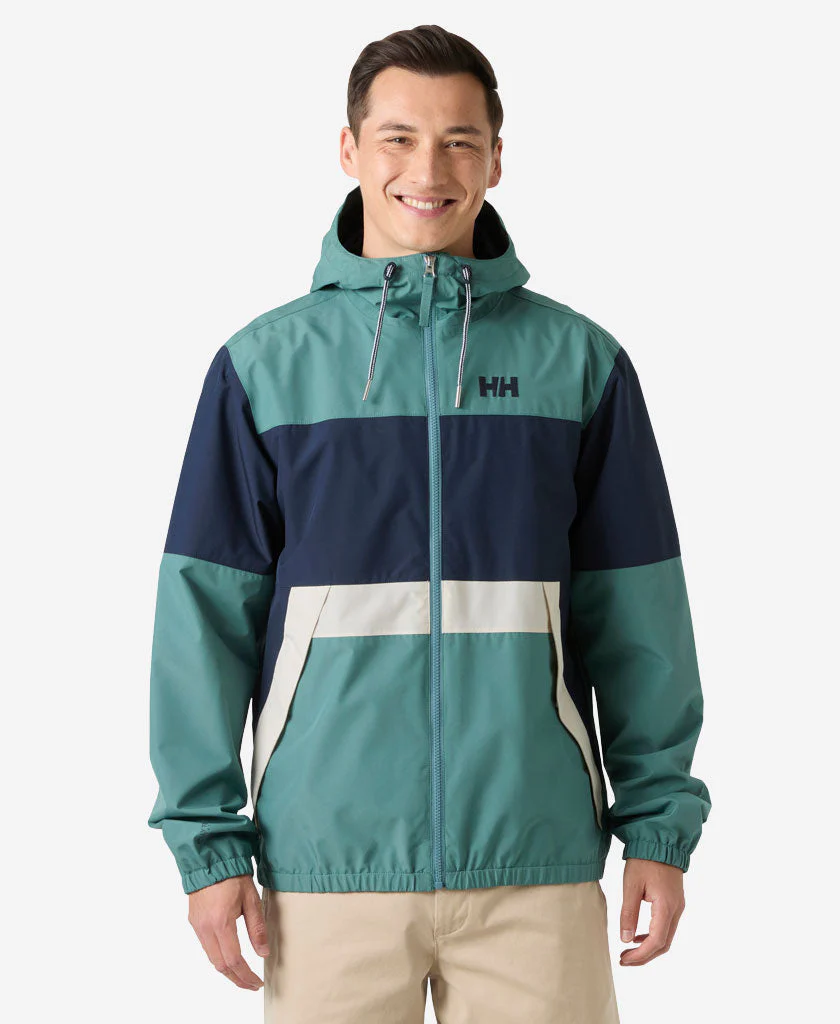 KOSTER RAIN JACKET, Opal Green