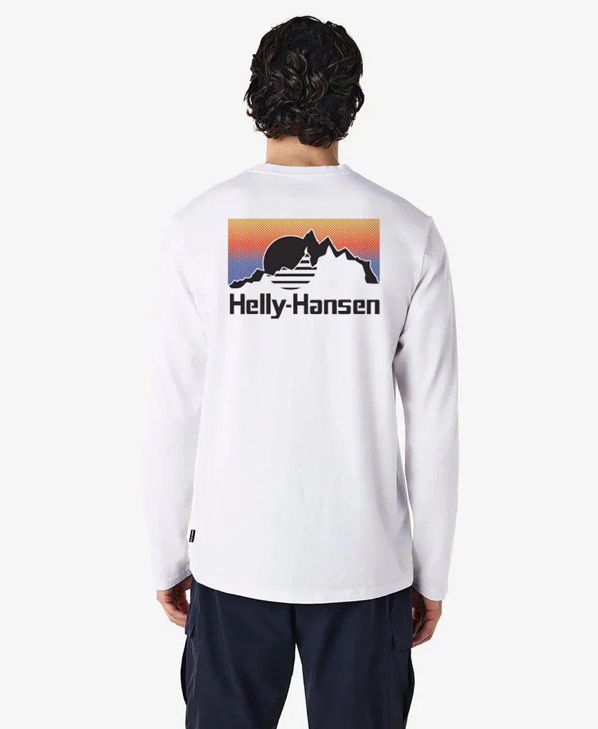LEAD LONG SLEEVE T-SHIRT, White - Image 2
