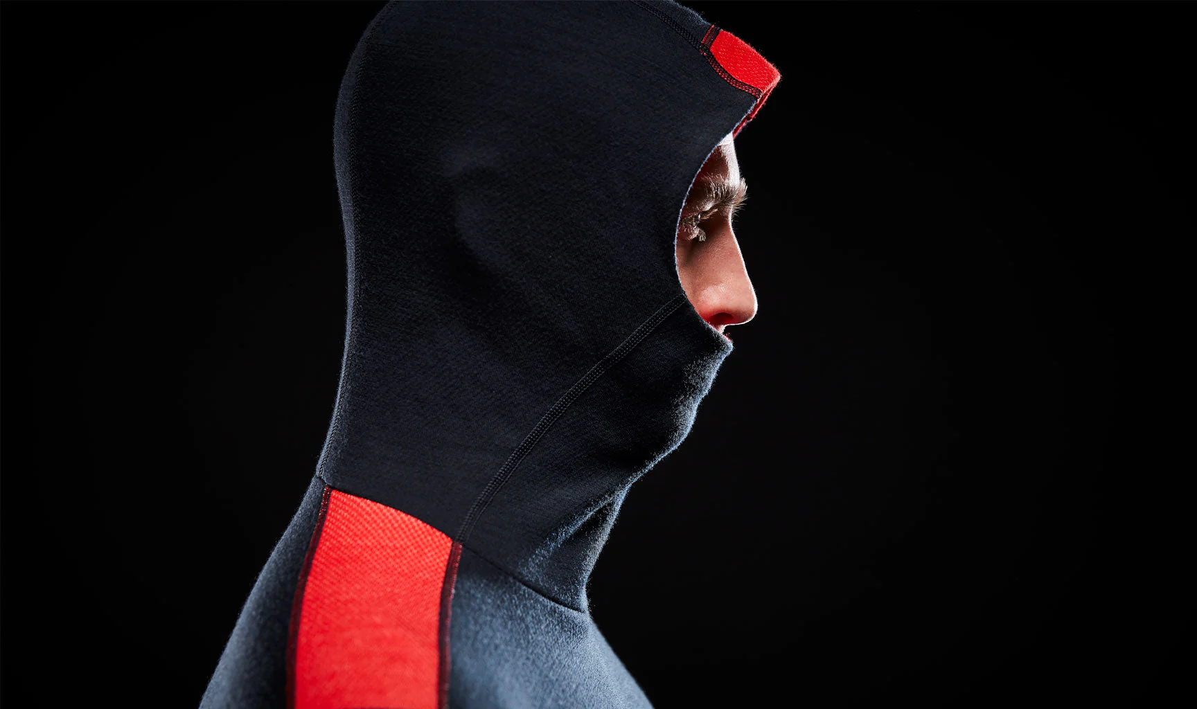 LIFA MERINO MIDWEIGHT HOODIE, Black - Image 9