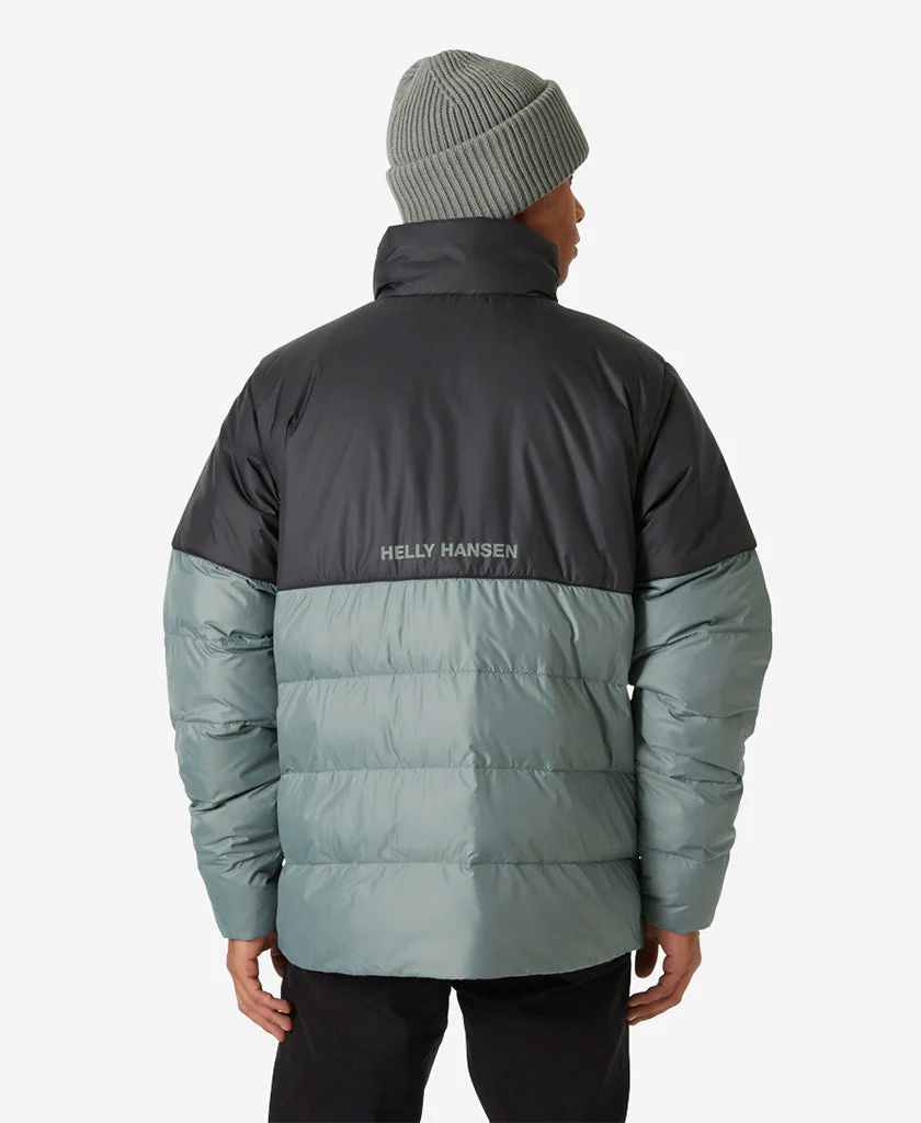 OSLO LIGHT PUFFY JACKET, Grey Cactus - Image 2