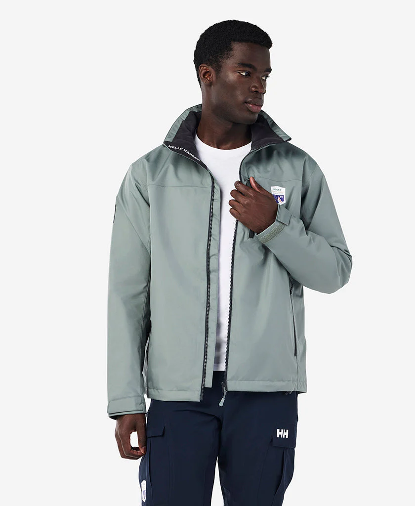 RSHYR25 CREW MIDLAYER JACKET, Grey Cactus - Image 3
