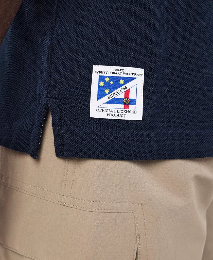 RSHYR25 CREW POLO, Navy - Image 4