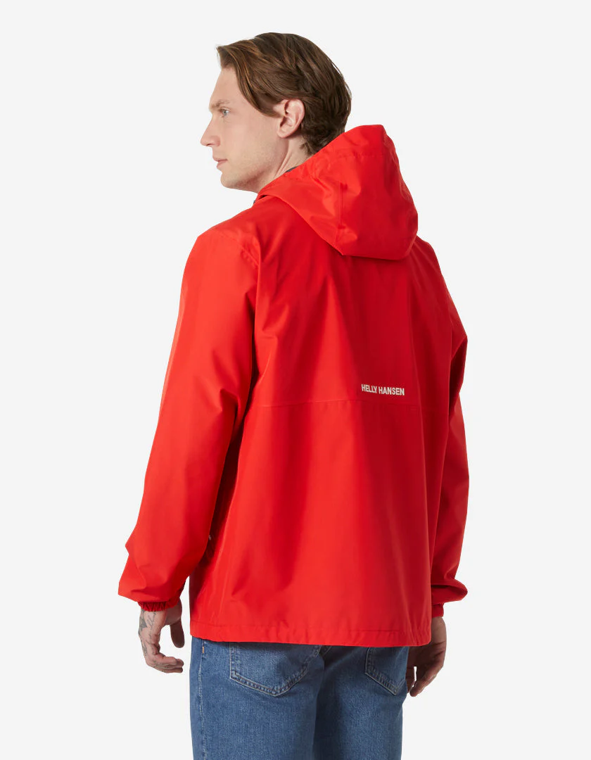 SANDOY RAIN JACKET, Alert Red - Image 2