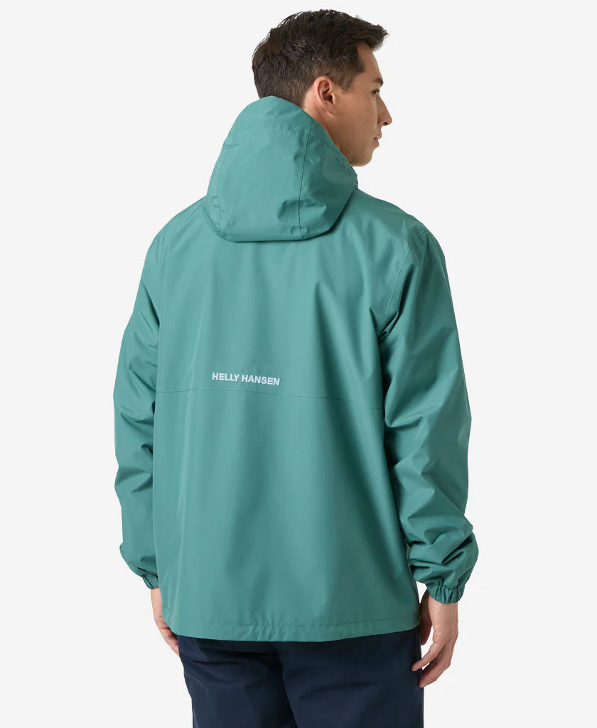 SANDOY RAIN JACKET, Opal Green - Image 2