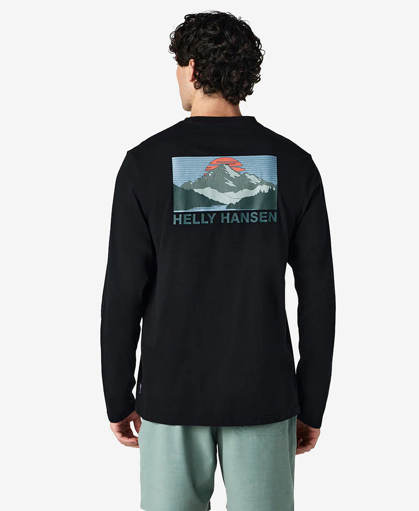 SCENIC L/S T-SHIRT, Black - Image 2