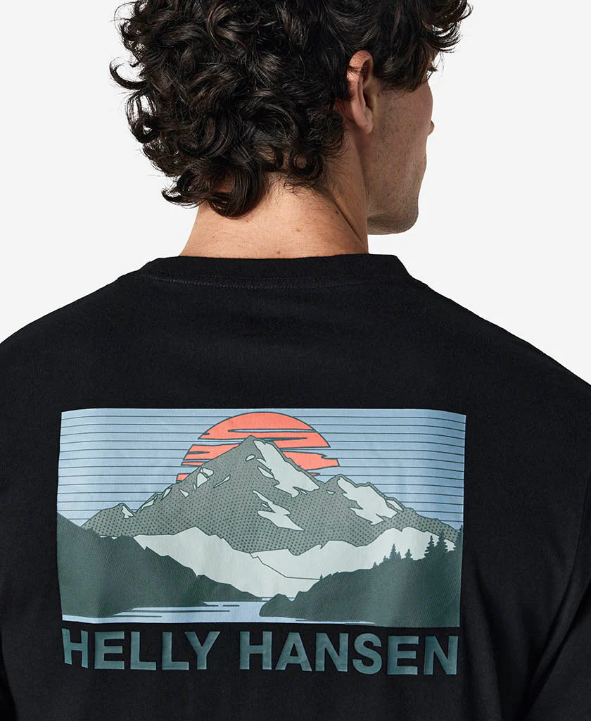 SCENIC L/S T-SHIRT, Black - Image 4