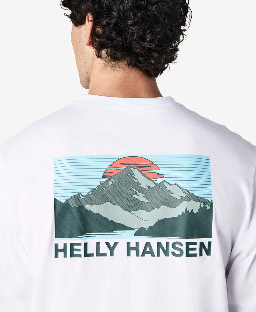 SCENIC L/S T-SHIRT, White - Image 4