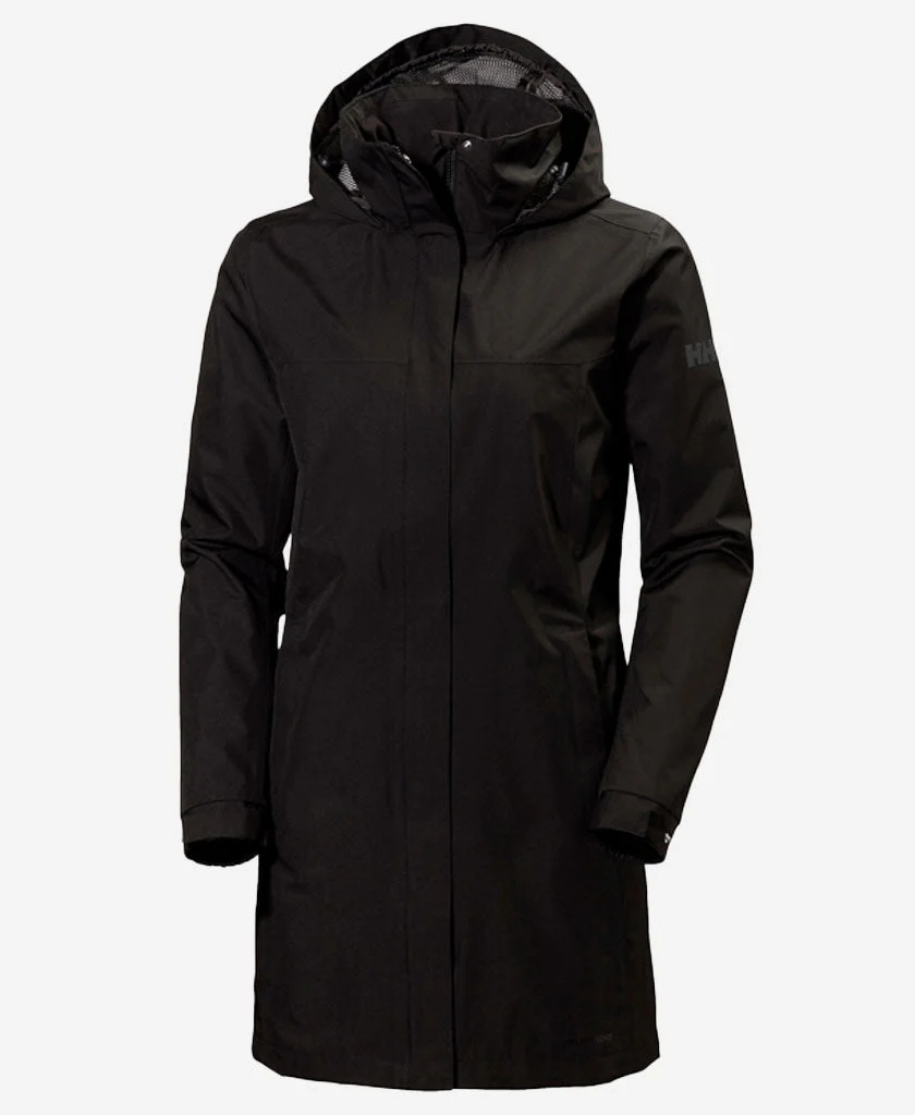 W ADEN LONG JACKET, Black