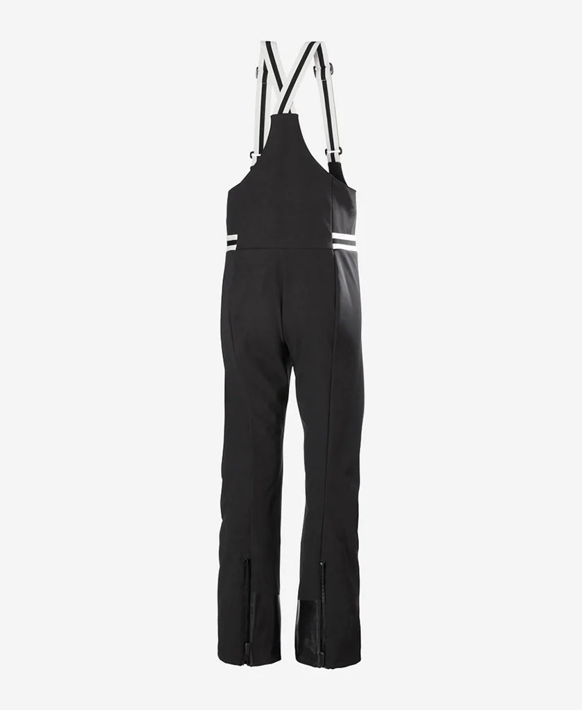 W AVANTI SOFTSHELL BIB PANT,Black - Image 6