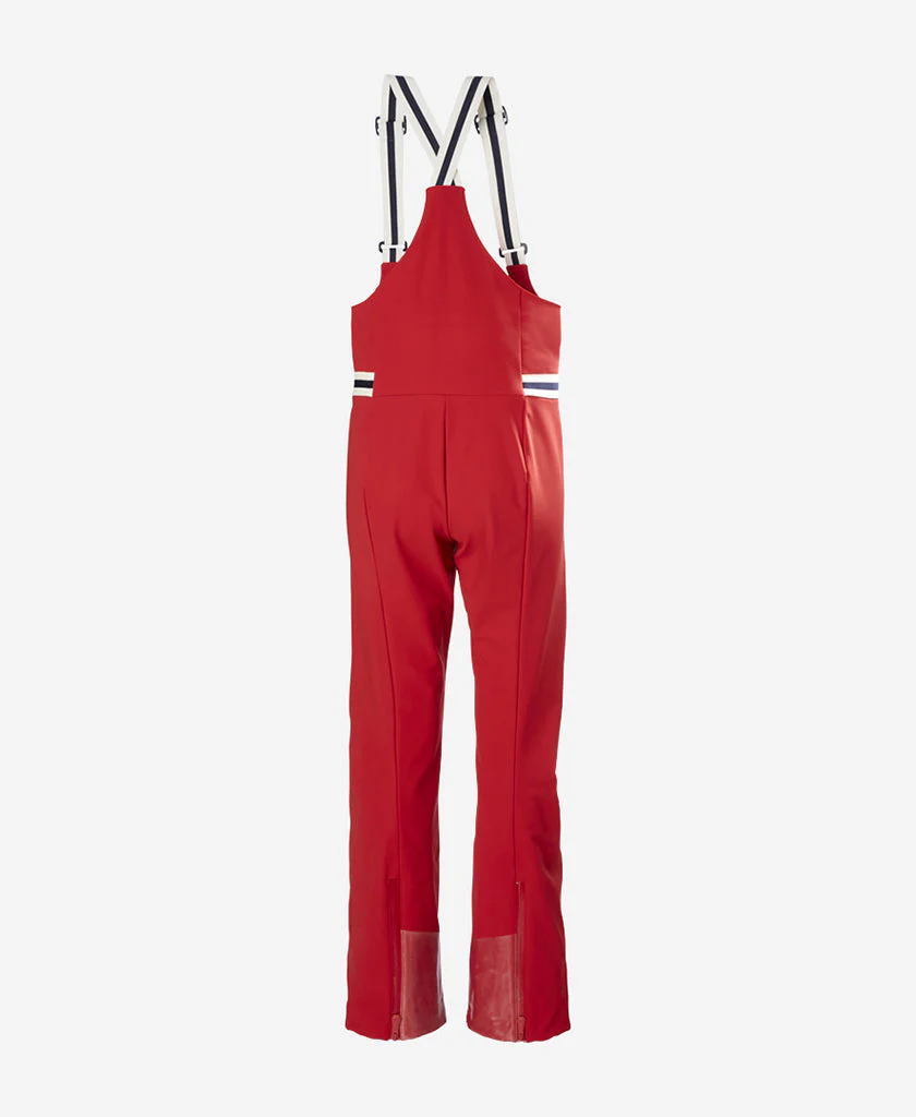 W AVANTI SOFTSHELL BIB PANT, Red - Image 6