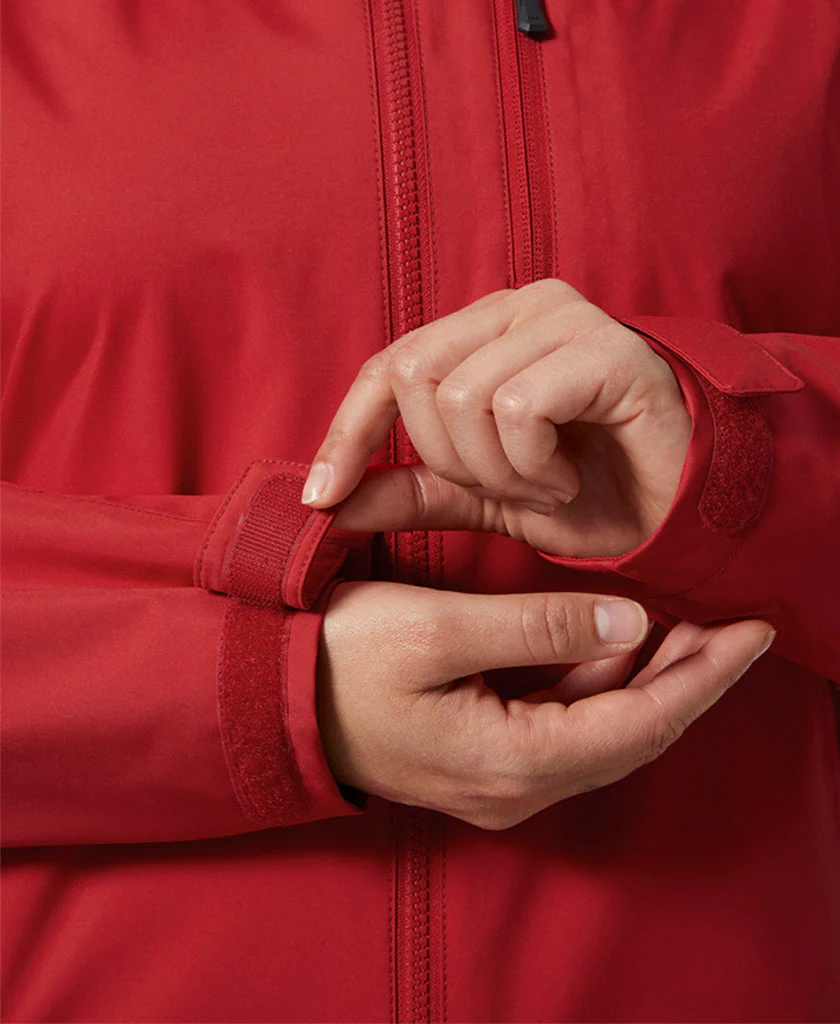 W CREW HOODED JACKET 2.0, Red - Image 5