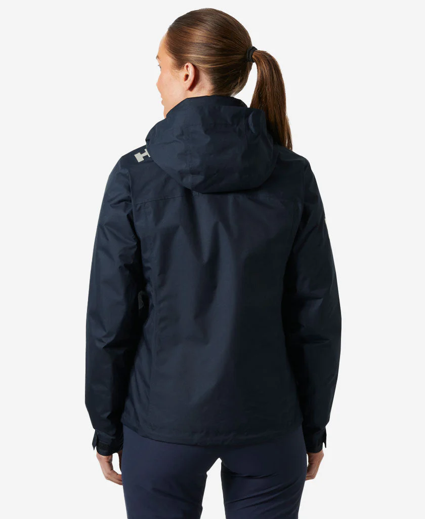 W CREW HOODED PILE JACKET, Navy - Image 2