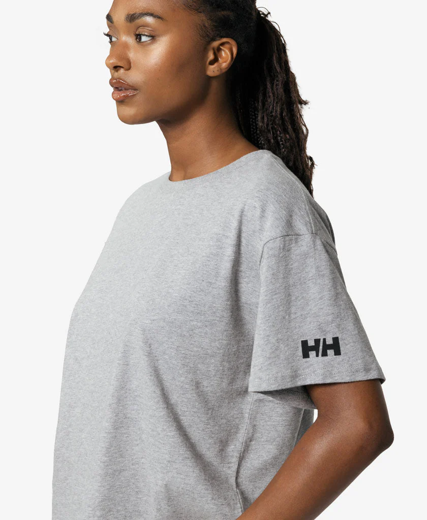 W CREW T-SHIRT 2.0, Grey Melange - Image 2