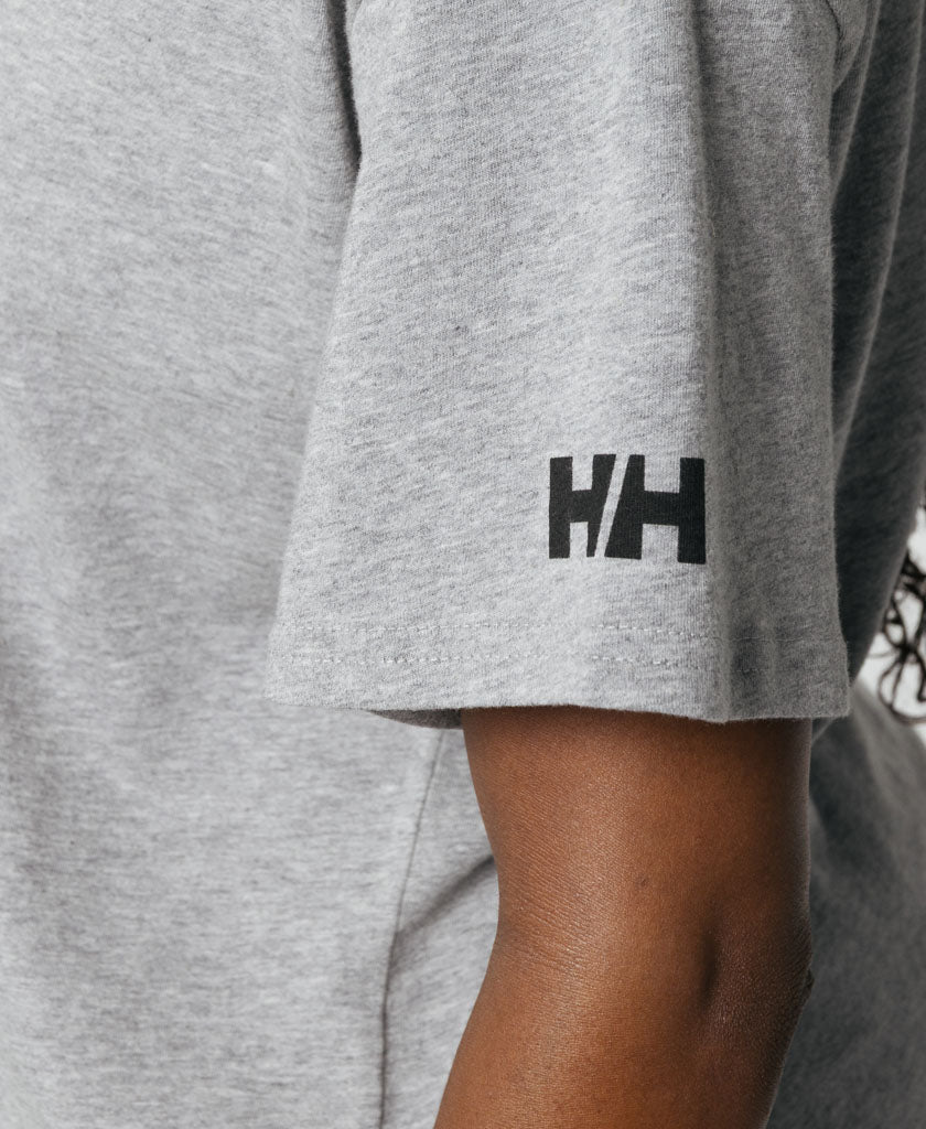 W CREW T-SHIRT 2.0, Grey Melange - Image 3