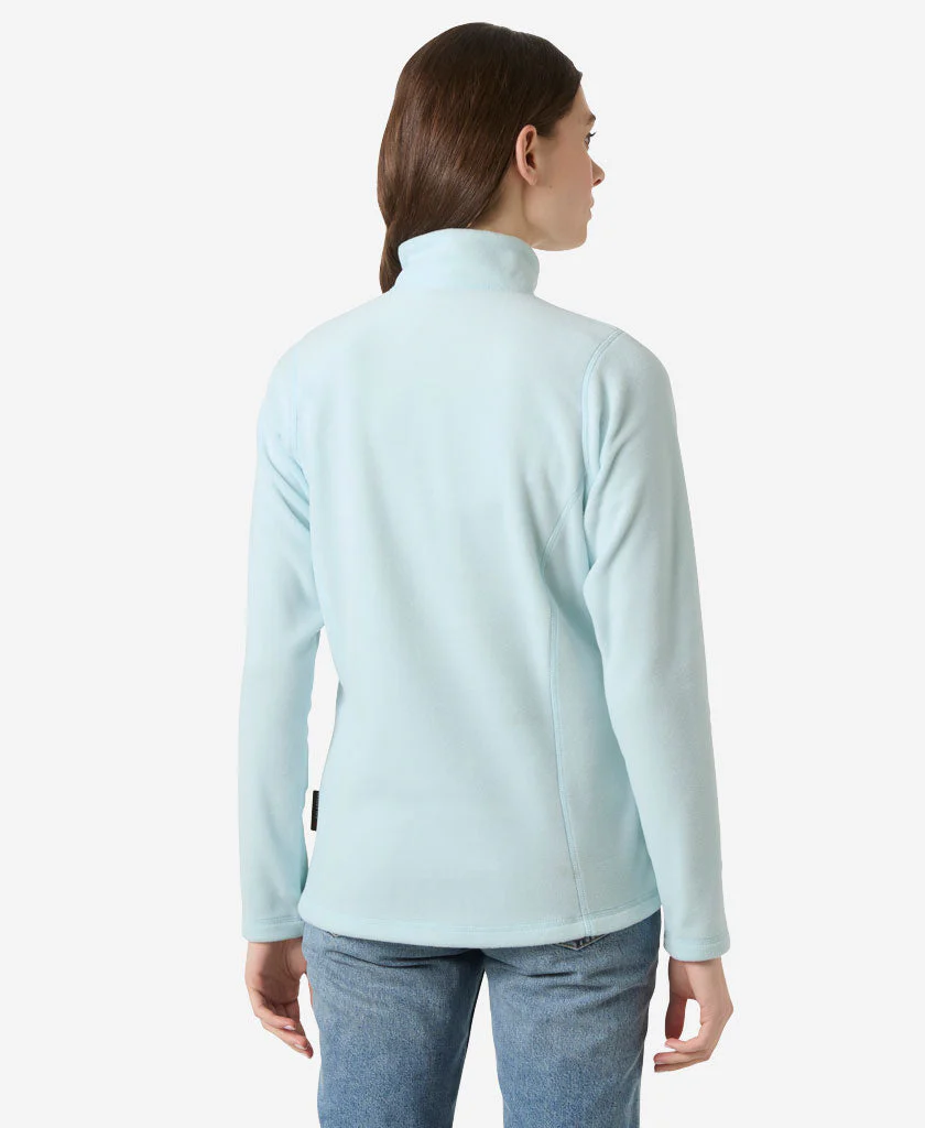 W DAYBREAKER 1/2 ZIP FLEECE, Barely Blue - Image 2