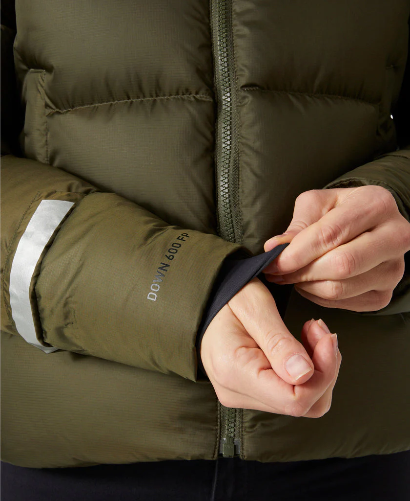 W ESSENCE DOWN JACKET, Utility Green - Image 4