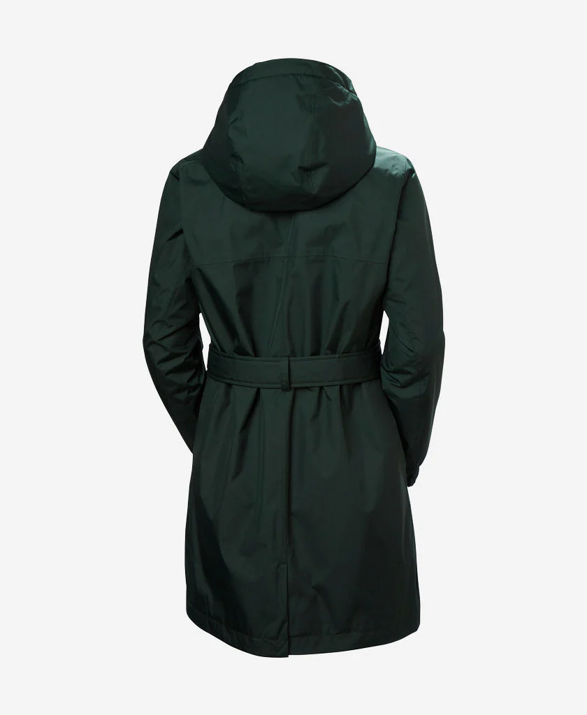 W HH CLASSIC INS TRENCH, Dark Jungle - Image 6