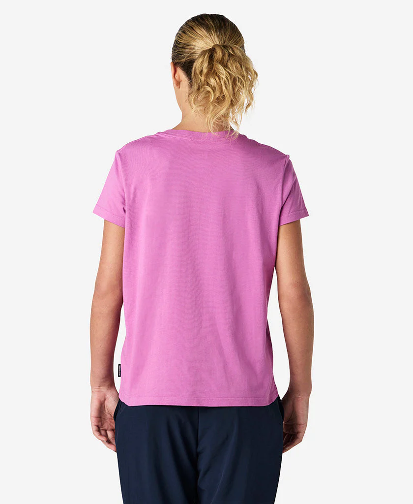W HH LOGO T-SHIRT, Meta Pink - Image 2