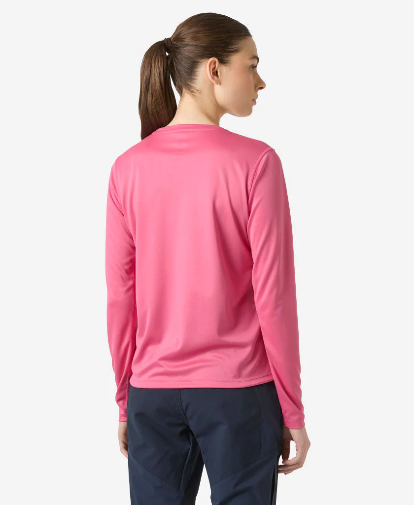 W HH TECH CREW LS 2.0, Cascadia Pink - Image 2