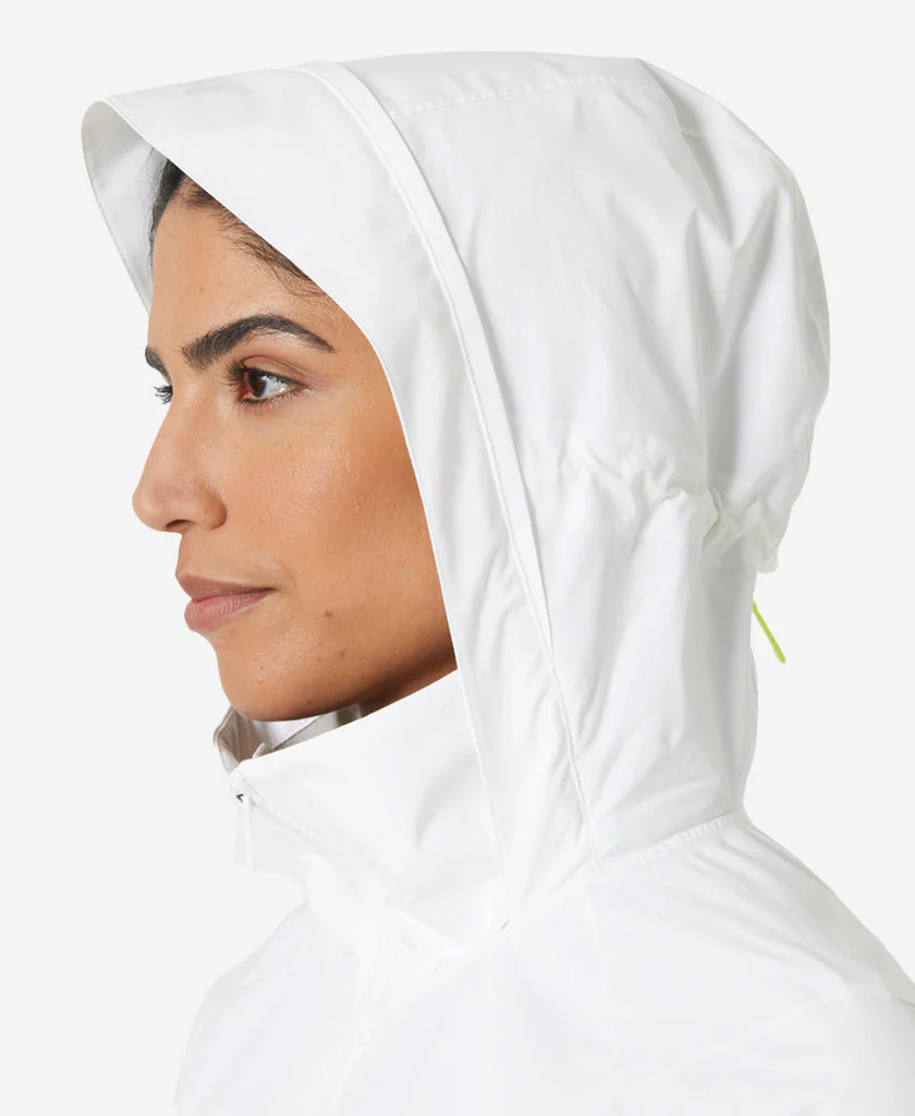 W HP RACING HOODED JACKET, White - Image 3