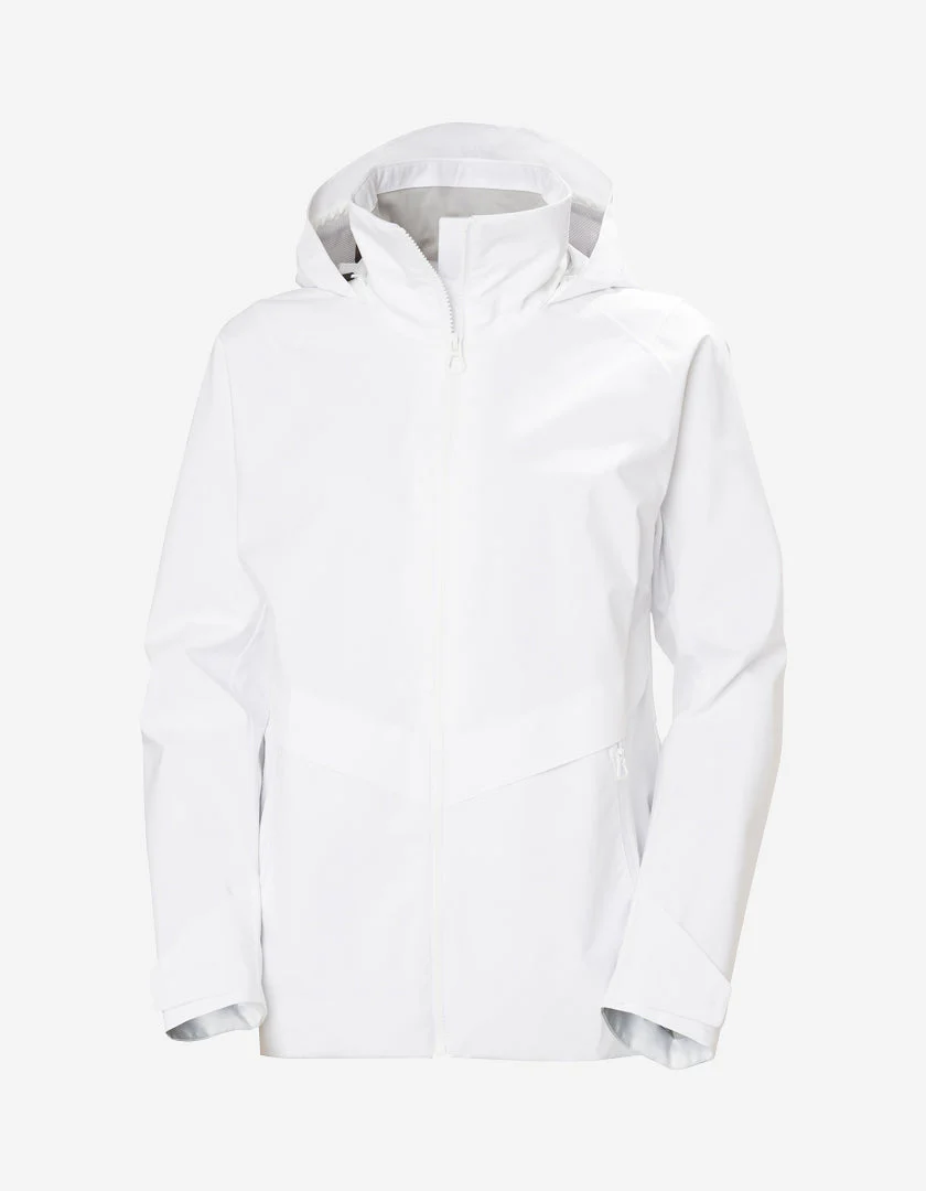 W HP RACING HOODED JACKET, White - Image 7