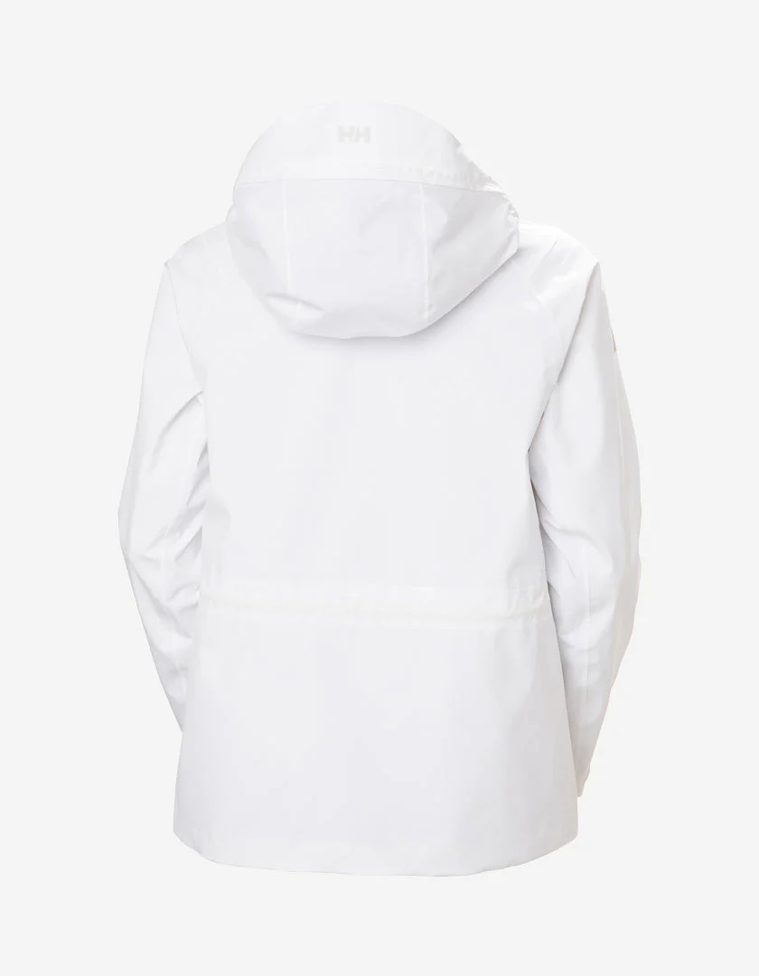 W HP RACING HOODED JACKET, White - Image 8