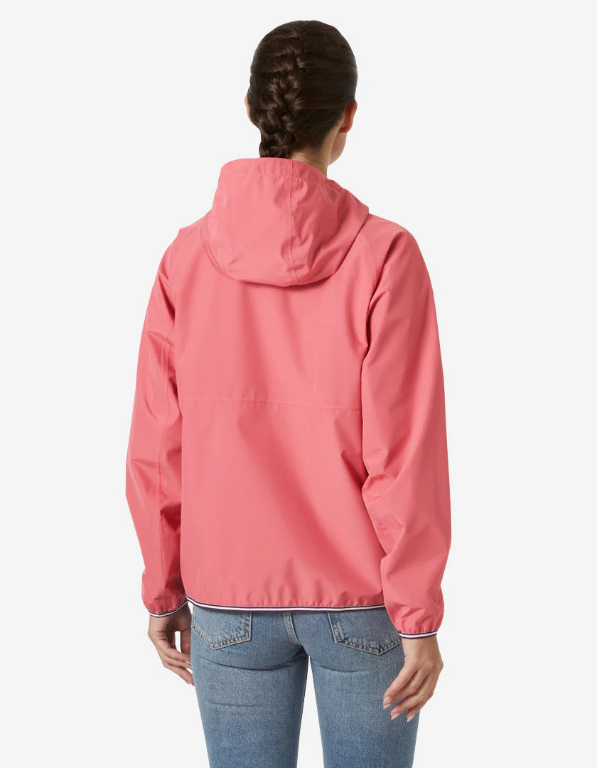 W KOSTER RAIN JACKET, Washed Red - Image 2