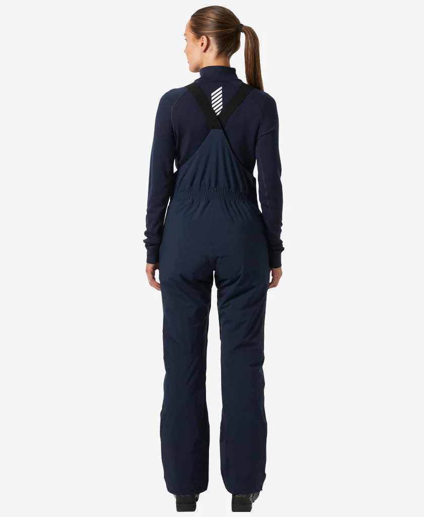 W LEGENDARY INSULATED BIB PANT, Navy - Image 2