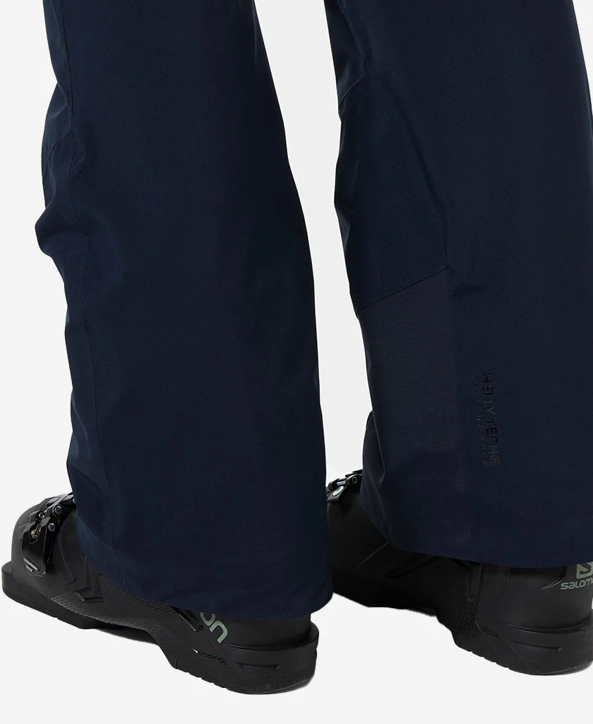 W LEGENDARY INSULATED BIB PANT, Navy - Image 6