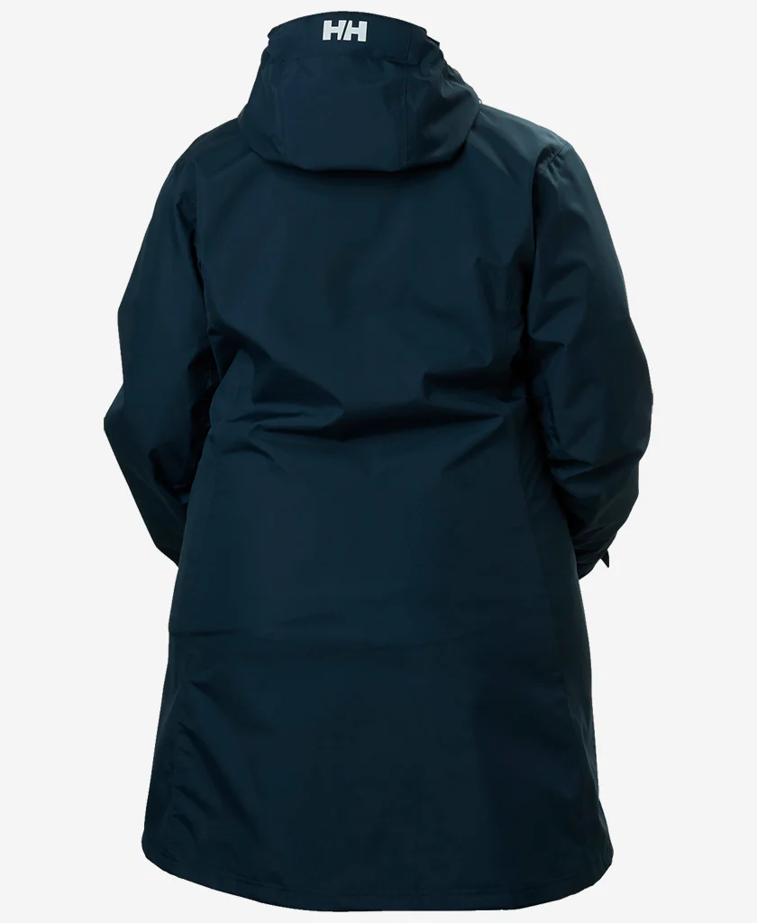W LONG BELFAST JACKET, Navy - Image 7