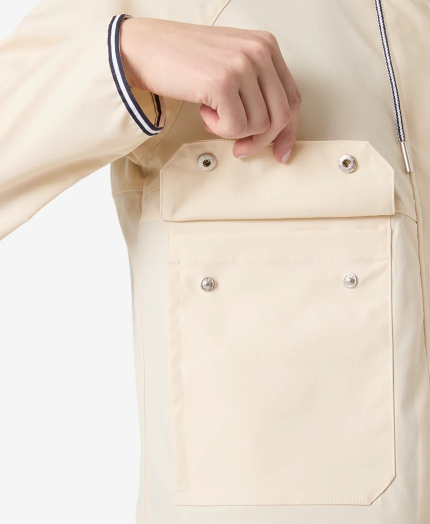 W POSITANO LIGHT JACKET, Cream - Image 3