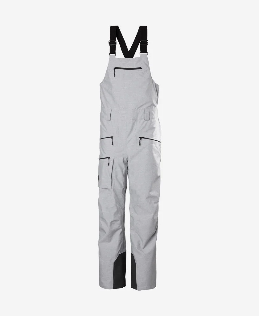 W POWDERQUEEN BIB 2.0 PANT, Grey Melange - Image 6